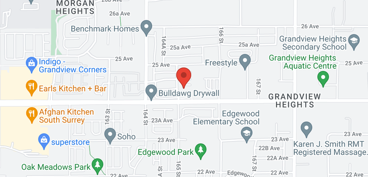 map of 113 16528 24A AVENUE